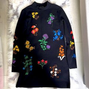 Zara Black Shift Dress - Size M